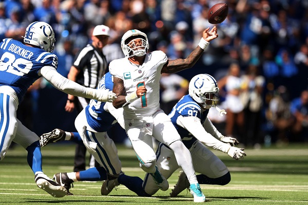 Miami Dolphins led sin värsta förlust i första omgången